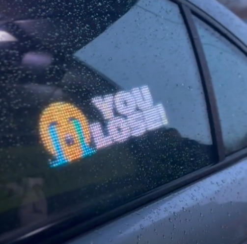 Programmable LED Sign for Car – MY Moody Car